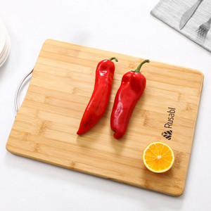 Medium Bamboo Chopping Board for Kitchen, For Slicing Fruits and Vegetables, Bamboo Cutting Board