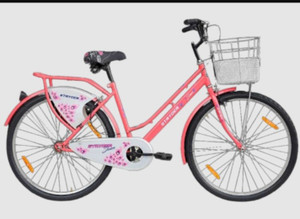 Pink hot sale ladies cycle