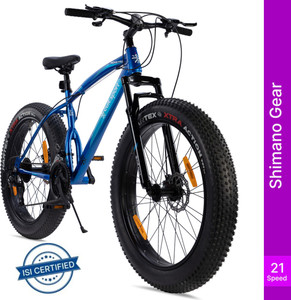 Blue colour best sale gear cycle