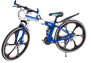 SOLIDINDUSTRIES Foldable Sports Cycle Blue 26 T Folding Bikes
