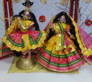 Shreeaambaji yugal sarkar 11 12 inch murti radha krishna sita ramji Dress Price in India Buy Shreeaambaji yugal sarkar 11 12 inch murti radha krishna sita ramji Dress online at Flipkart