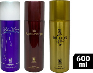 R J PARIS Blue Women Royal Marriage Billion Body Spray For