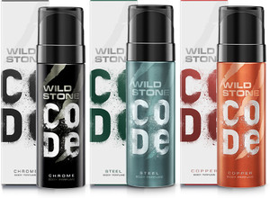 Wild stone code steel online body perfume