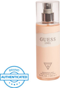 Guess body spray 1981 clearance