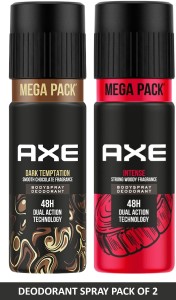 AXE Dark Temptation and Intense Deodorant Spray  -  For Men