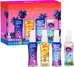 Body mist by so gift set store