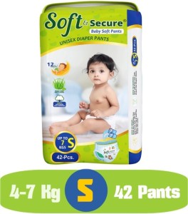 BUMTUM Baby Diaper Pants Double Layer Leakage Protection High