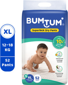 Superlock Diapers Pants with Superlock Gel Technology |Coconut Extracts - XL