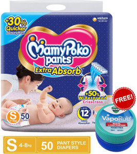 MamyPoko EXTRA ABSORB BABY PANTS S Buy 50 MamyPoko Pant