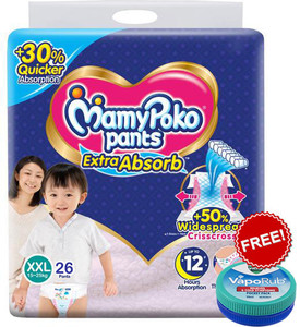 MamyPoko EXTRA ABSORB BABY PANTS XXL Buy 26 MamyPoko Pant