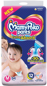 MamyPoko Extra Absorb Pants M 84 count 7 12 kg M Buy 84