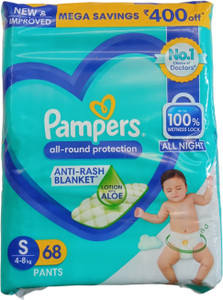 Pampers Baby Diaper Small Size S 68 S Buy 68 Pampers Cotton