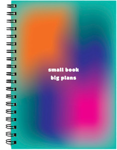 Blur Series Wiro B5 Notebook Ruled 250 Pages