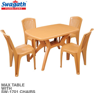 swagath furniture 4 Seater Dining Table Set for Home Garden Cafeteria Plastic 4 Seater Dining Set Price in India Buy swagath furniture 4 Seater Dining Table Set for Home Garden Cafeteria Plastic 4 Sea...