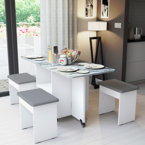 Studio Kook Bonbon Engineered Wood 4 Seater Dining Table Price in India Buy Studio Kook Bonbon Engineered Wood 4 Seater Dining Table online at Flipkart