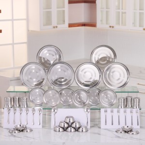 Flipkart kitchen dinner set best sale