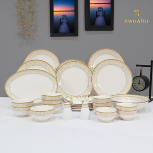 swasha Bone China Dinner Set of 36 Pieces Premium and Designer Crockery Dinnerware Set Dinner Set Price in India Buy swasha Bone China Dinner Set of 36 Pieces Premium and Designer Crockery Dinnerware ...