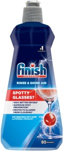 Finish Rinse Aid Jet Dry 3 in 1 Dishwasher -250 ml 80 Washes (imported &  orignal)