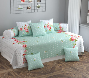 YaAkholic Cotton Abstract Diwan Set Buy YaAkholic Cotton
