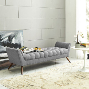 Fiske shop upholstered bench