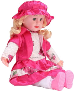 Pretty Princess Baby Doll with Stylish Dress ( Multicolour)