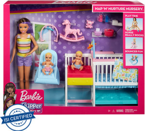 Barbie skipper babysitters discount inc nursery playset