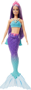 Barbie dreamtopia mermaid doll hot sale purple