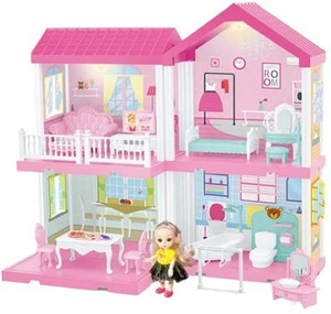 Plastic doll houses hotsell