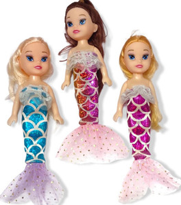 Waterproof mermaid store doll