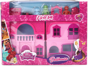 zokato Disney Princess Frieda Doll House Pink Disney Princess