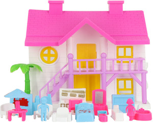 Little girl 2024 doll house
