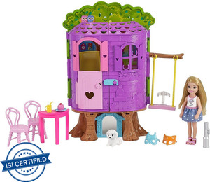 BARBIE Chelsea Treehouse Playset Flipkart