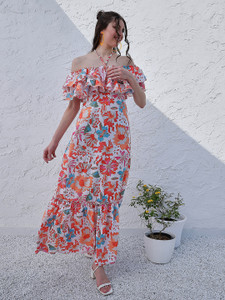 ATHENA Women Maxi Orange Dress Buy ATHENA Women Maxi Orange Dress Online at Best Prices in India Flipkart