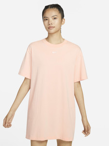 Women's nike t shirt dress sales