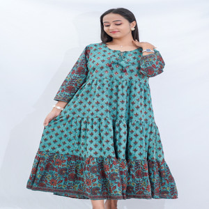 Buy kaliyan Women Gown Multicolor Dress Online at Best Prices in