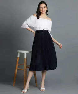Flipkart online midi skirt