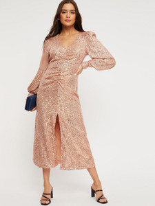 Dorothy perkins rose gold dress shop