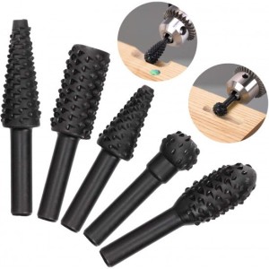 5pcs Wood Drill Bits Wood Carving Tools for Dremel Rotary Tool Drill  Accessories