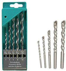 Drill bit outlet set for wall