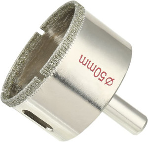 Glass hole top saw bit