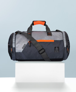 Gear Cross Training Duffel Without Wheels Grey Orange Price in India Flipkart
