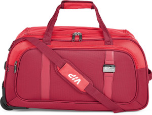 VIP TRISTEN X DFT 55 MAROON Duffel With Wheels Strolley