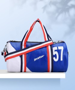 Baywatch Fashion Play Gym Bag ll Gym bag for Men ll Gym Duffle Bag ll Duffle  Bag Gym Duffel Bag White Blue - Price in India