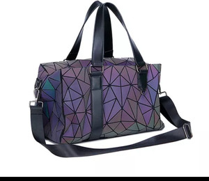 BATCAT Expandable Lumos Holographic Duffle Bag And travelling bag Duffel Without Wheels Muticolor Price in India Flipkart