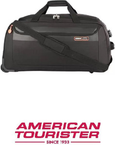 American tourister duffle bag black 2025
