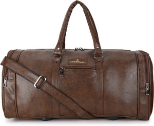 Leatherette duffle on wheels clearance