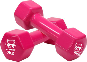 Pink dumbbells 5kg discount