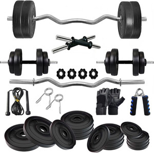 POWER FITNESS 20 kg 20kg dummbless kit Fixed Weight Dumbbell (20 kg) Home Gym Combo