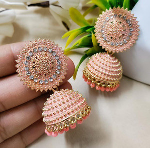Colour jhumka earrings outlet