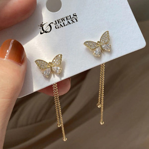 Korean clearance butterfly earrings